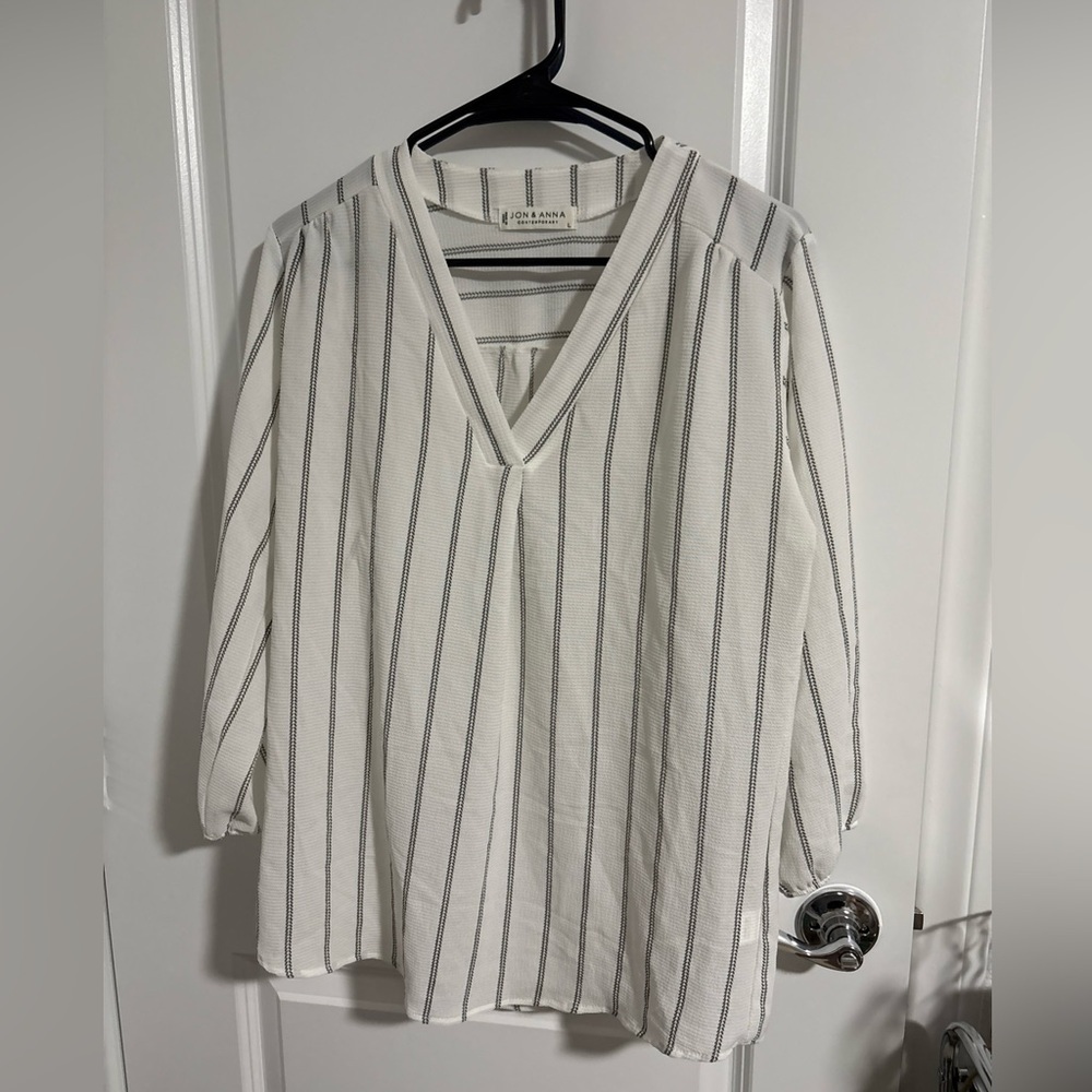 Jon & Anna Contemporary Women’s L  Blouse